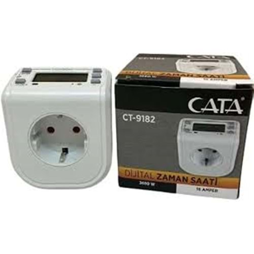 Cata CT-9182 Zaman Ayarlı Priz