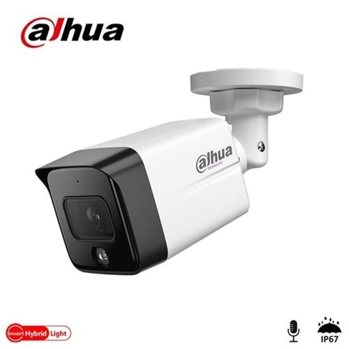 DAHUA IP 2 MP 2.8 MM BULLET KAMERA(DAHİLİ MİKROFON,POE,YAPAY ZEKA İLE İNSAN VE ARAÇ AYRIMI,256 SD KART DESTEK)