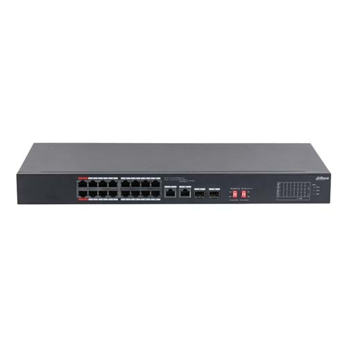 DAHUA S3218-16ET-135 16FE PoE Port (135W), 2xCombo SFP Switch