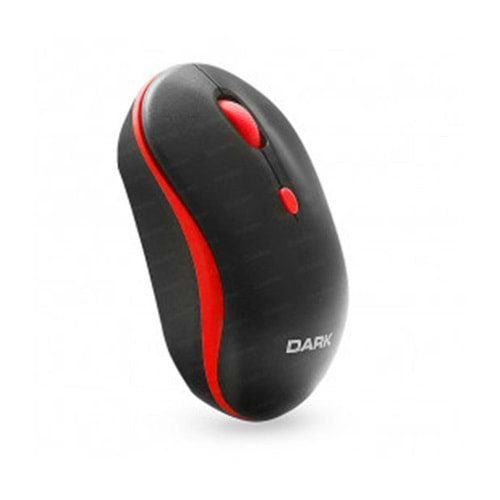 Dark DK-AC-MSW100R Wireless Notebook Mouse - Kırmızı/Siyah