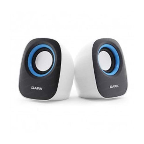 Dark DK-AC-SP100 Beyaz 1+1 Multimedia USB Speake