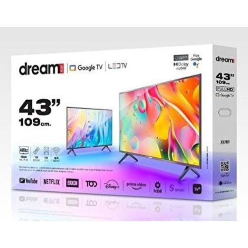 DREAMSTAR 43 INCH GOOGLE LED TV