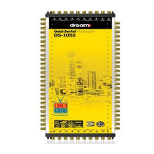 DREAMSTAR 10/52 DS-1052 SONLU-KASKATLI MULTISWITCH DHL