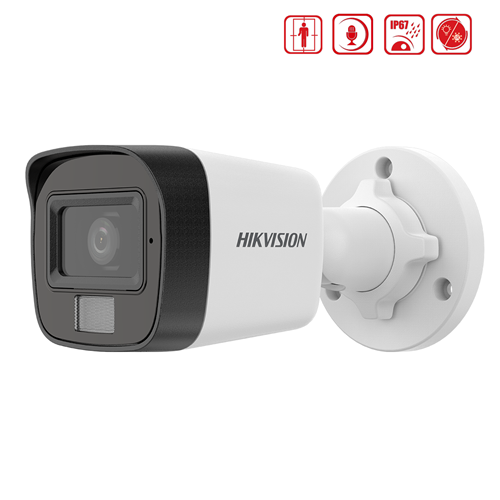 HIKVISION IP 2 MP 4 MM BULLET SMART HYBIRD LIGHT (DAHİLİ MİKROFON,İNSAN ALGILAMA,512 SD KART DESTEK,POE)