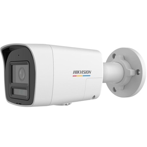 HIKVISION IP 2 MP 2.8 MM COLORVU VE SMART HİBRİT IŞIKLI BULLET KAMERA(HOPARLÖR İLE KARŞILIKLI KONUŞMA DESTEĞİ,FLAŞ IŞIĞI ALARMI İLE GERÇEK ZAMANLI GÜVENLİK,İNSAN VE ARAÇ TESPİT DESTEĞİ,512 GB SD KART DESTEK,MİKROFON,30 METRE GECE GÖRÜŞ)