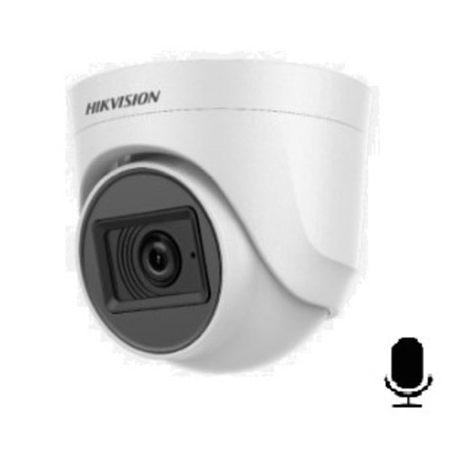 HIKVISION 1080P 2,8MM IR DOME KAMERA (20 M GECE GÖRÜŞ,DAHİLİ MİKROFON)