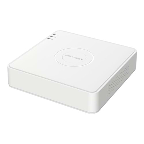 HIKVISION 4 KANAL HİBRİT KAYIT CİHAZI DVR (ÇİFT YÖNLÜ SES DESTEĞİ,H265+,4 TB HDD DESTEK,2 MP 5 ADET IP KAMERA DESTEK)