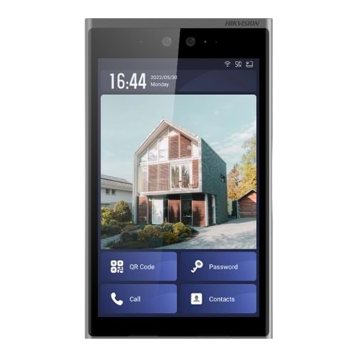 HIKVISION Yüz Tanıma Kapı İstasyonu (DOKUNMATİK EKRAN, 10.1 İNÇ RENKLİ EKRAN,DAHİLİ ANDROID SİSTEM)