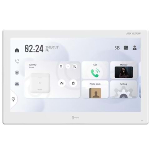 HIKVISION IP INTERCOM İÇ ÜNİTE 10.1 İNÇ ANDROİD İŞLETİM SİSTEMLİ