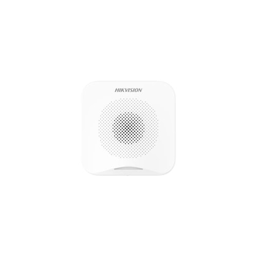 HIKVISION KABLOSUZ AX HOME MAVİ İÇ ORTAM SİREN (95 DB SES SEVİYESİ,ALARM KURMA VE ALARM DEVRE DIŞI BIRAKMA İÇİN AYARLANABİLİR SES SEVİYESİ)