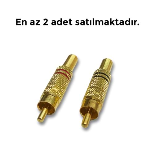 GOLD RCA ERKEK FİŞ DHL