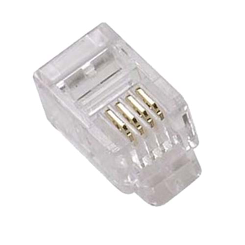 OEM 6P4C MODÜLER PLUG RJ11 DHL(ADET FİYATI)