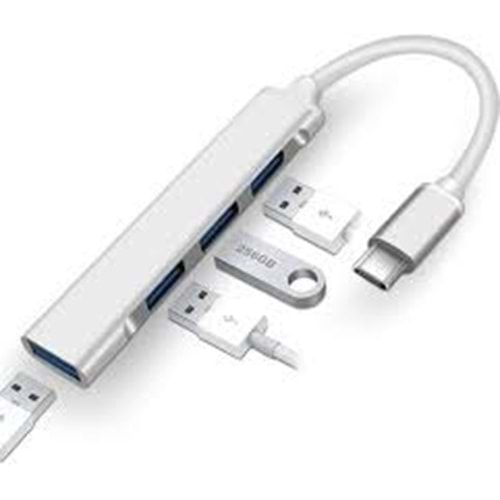 TYPE-C TO USB ÇOKLAYICI 1İN 4OUT