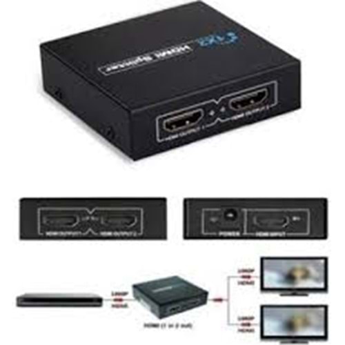 FORLINE 1/2 HDMI SPLITTER DHL