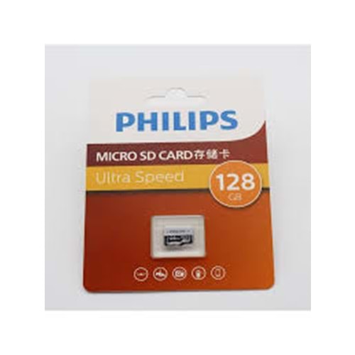 Philips 128GB MicroSD Hafıza Kartı (Adaptörsüz)
