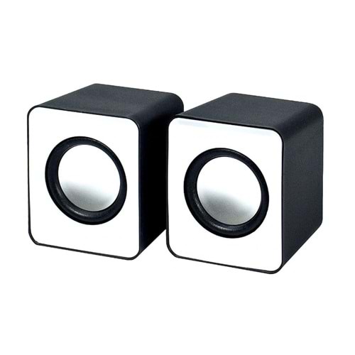Frisby Beyaz 2.0 Hoparlör Sistemi (USB)