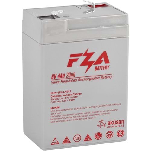 FEZA 6V 4,5AH KALİTELİ AKÜ