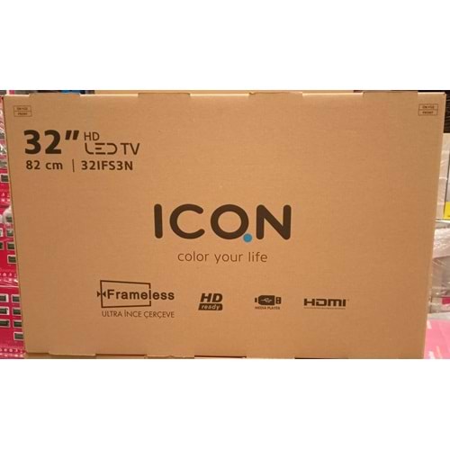 ICON 32 INCH LED TV (NET)