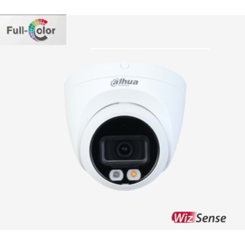 DAHUA HDW2249T-S-IL 2MP 2.8mm Full-color Smart Dual Illumination Dome Kamera