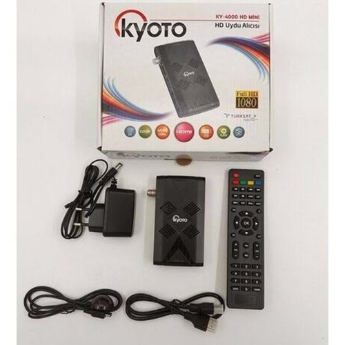 KYOTO KY-4000 HD MİNİ UYDU ALICI