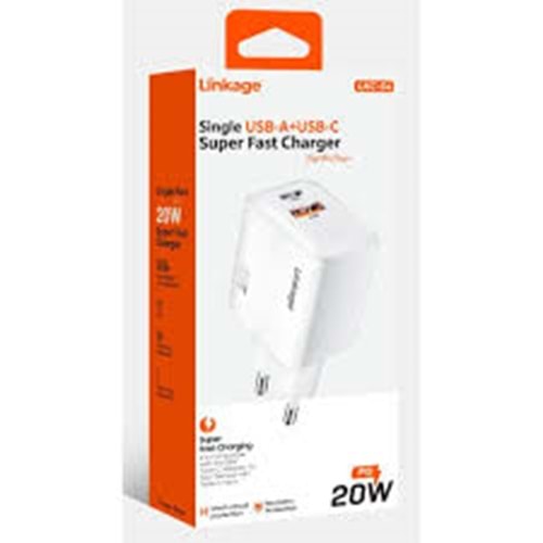 LINKAGE LKC-54 USB-A USB-C FAST CHARGING ŞARJ ALETİ