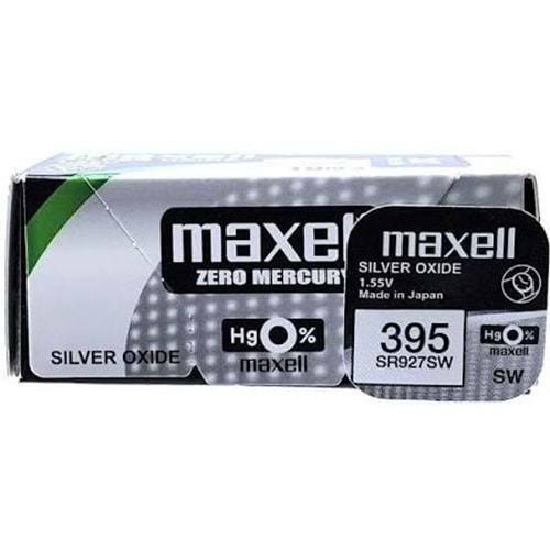 MAXELL SR395-927 SILVER OXIDE PİL(ADET FİYAT)