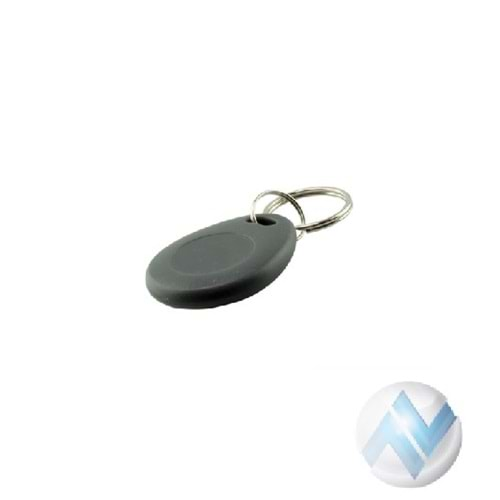 PROXİMİTY BONCUK ANAHTARLIK KEYFOB 125 KHZ GRİ RENKLİ