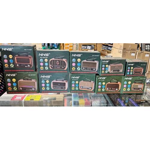 NNS NOSTALJİ RADYO USB/TF MUSIC PLAYER ÇEŞİTLERİ