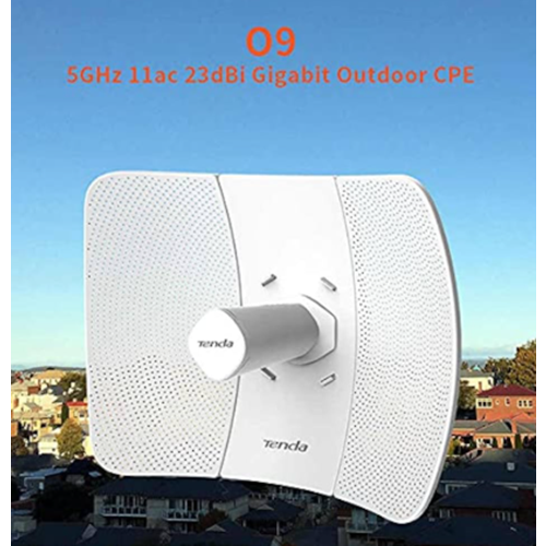 TENDA 5GHZ 867MBPS 11AC 23 DBİ GİGABİT 25KM+ DIŞ MEKAN CPE NOKTADAN NOKTAYA