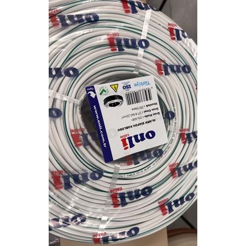 ONLİ DT 8 8*0,22 MM ALARM DİAFON KABLOSU 250 M FİYAT