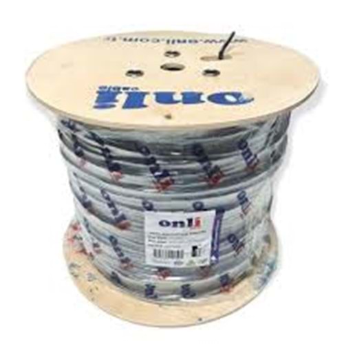 ONLİ CAT-6 (U-UTP) 23 AWG 500 METRE DIŞ MEKAN PE DATA VERİ İLETİŞİM KABLOSU 1