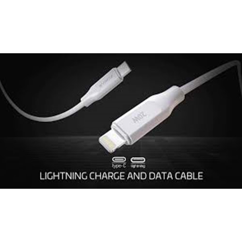Syrox PD20LK 1 m Lightning to Type-C Şarj Kablosu