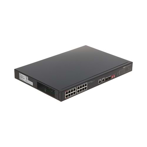 DAHUA 16FE PoE Port (135W), 2xCombo SFP Switch