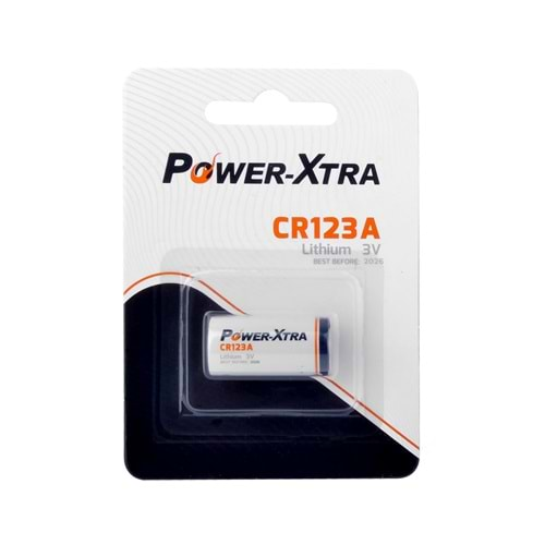 POWER-XTRA CR123 LITHIUM PİL