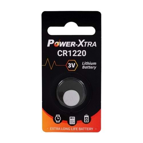 POWER XTRA CR 1220 3V LİTHIUM PİL