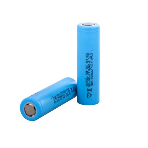Power-Xtra PX18650-24ME - 3.7V 2400 Mah Li-ion Şarjlı Pil - 15A