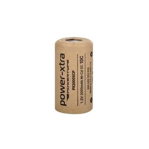 POWERXTRA PX2000SCP 1.2V 2000MAH Nİ-CD PİL