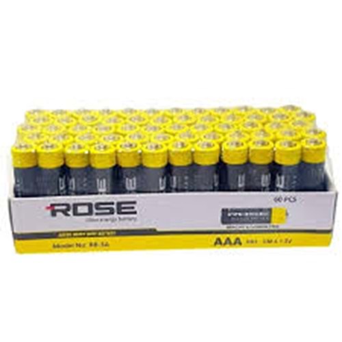 ROSE AAA İNCE PİL(60 ADET) FİYATI