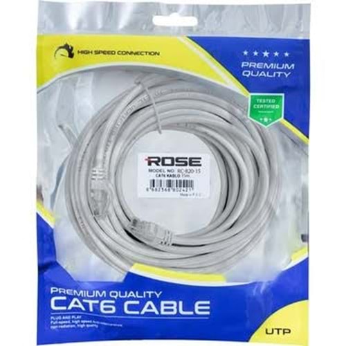 ROSE CAT 6 KABLO 15 METRE