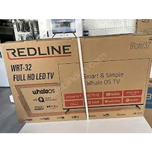 REDLINE 32 INCH WHALE ANDROID LED TV