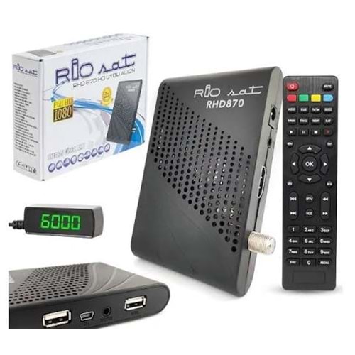RİO SAT PRİME HD UYDU ALICI(NET FİYAT)