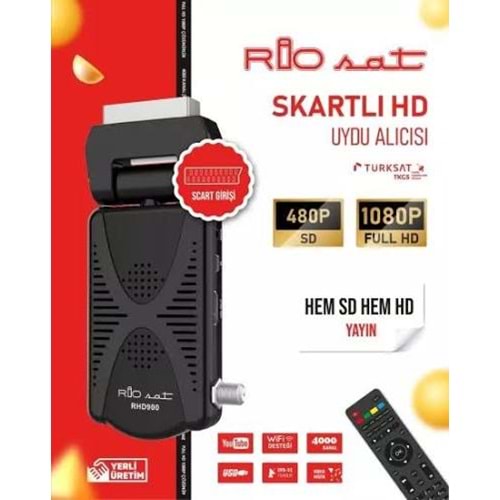 RİO SAT SKART-HD UYDU ALICI