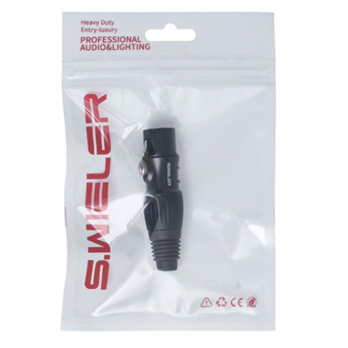 S.WIELER DİŞİ FEMALE XLR CANON KALİTELİ JACK FİŞ