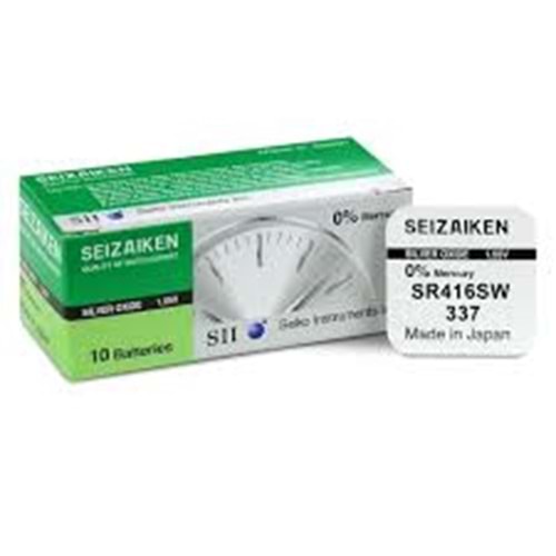 SEIZAIKEN SEIKO 337 SR416SW Silver