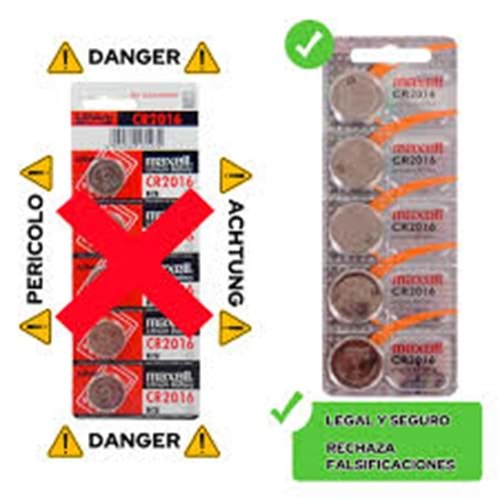 MAXELL CR 2016 PARA PİL EU PAKET ORJ.ÜRÜN