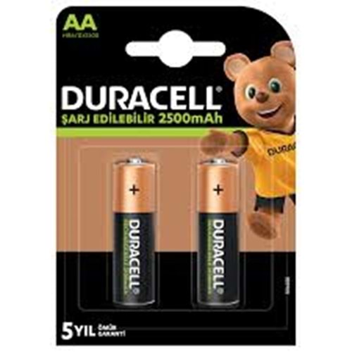 DURACELL 2500 ŞARJLI KALEM PİL BLİSTER FİYATI