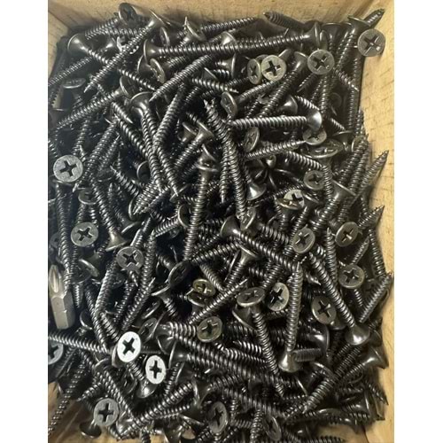 RİGİPS 3,5*35 MM SİVRİ UÇLU VİDA SİYAH ALÇIPAN VİDASI 1000ADET DHL FİYATI