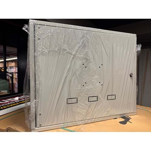 ULUSAL W:450 H:350 D:100 ORTA BOY KAYIT CİHAZI KABİNİ METAL İNDOOR KABİN