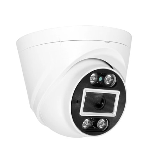 ZTECH GECE RENKLİ 2 MP AHD 3.6 MM PLASTİK KASA DOME KAMERA DHL