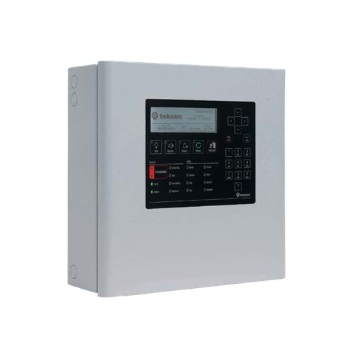 TEKNİM AKILLI ADRESLİ YANGIN ALARM PANELİ 1 LOOP,NETWORK EDİLEBİLİR